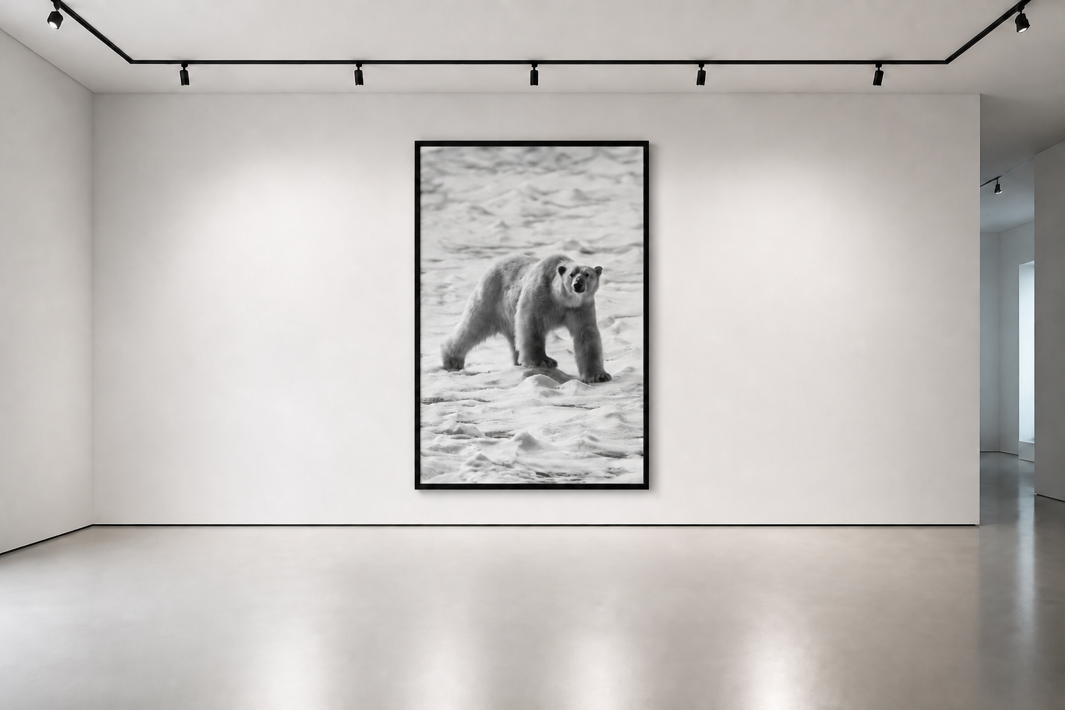 ARCTOS REX Original Work installed in a gallery environment