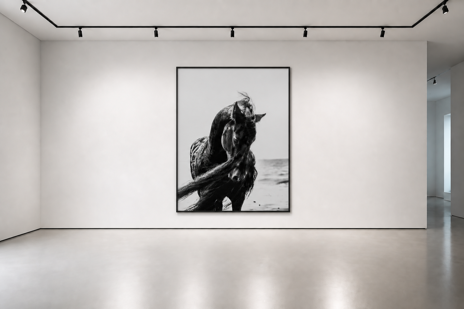 Nero installed in the Ale Sosa gallery environment